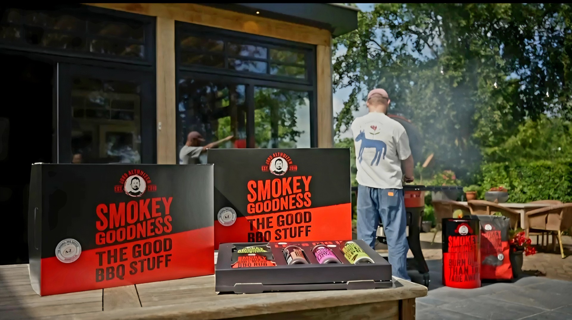 Samenwerking  met barbecue-chef Jord Althuizen