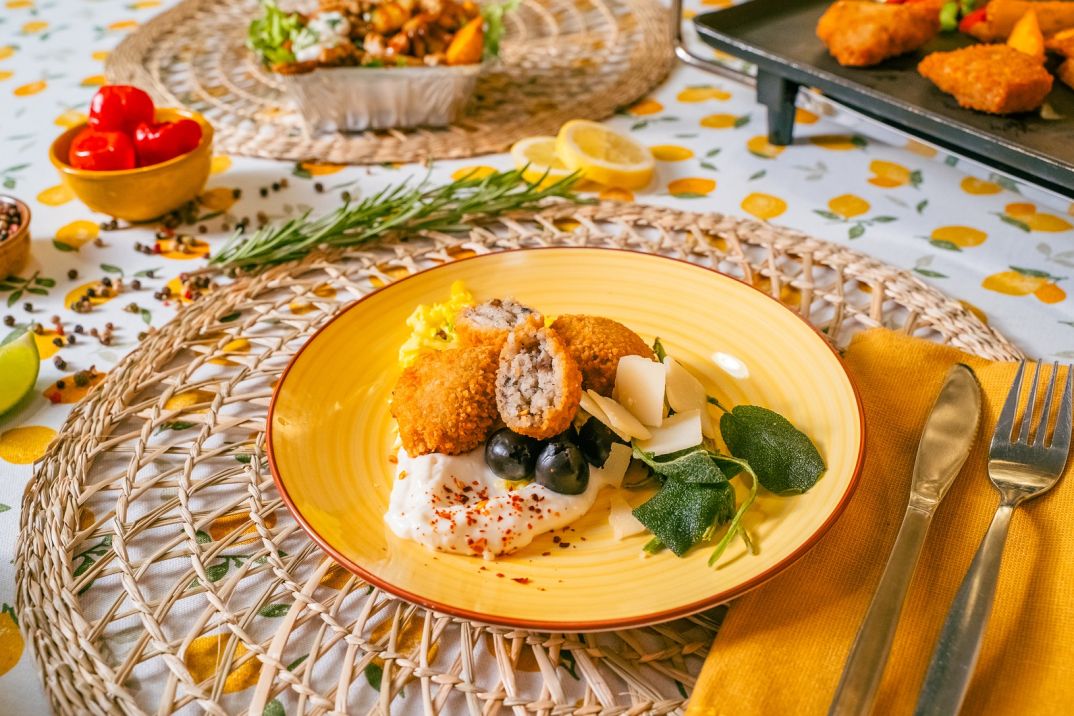  Gourmetten 2.0 = Arancine Truffel & Champignons 